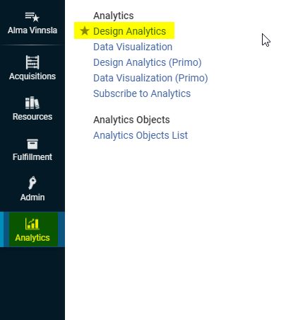 Alma_analytics_menu